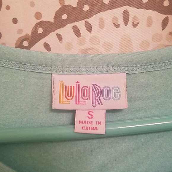 Leggings material baby blue Carly - Picture 4 of 5